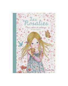Moulin Roty книжка за оцветяване Les Rosalies 36стр. 710539