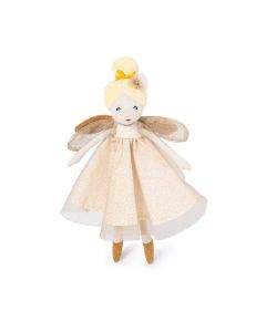 Moulin Roty мека играчка кукла Little golden fairy 711237