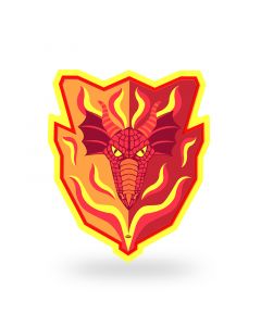 Papo щитът на Огнения Дракон 20018
