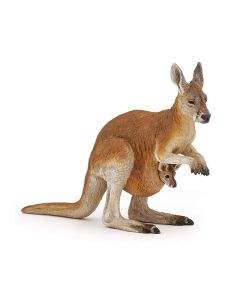 Papo фигурка кенгуру с малко 50188
