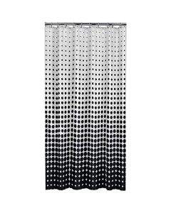Sealskin завеса за баня текстил Speckles черно бяло 233601319