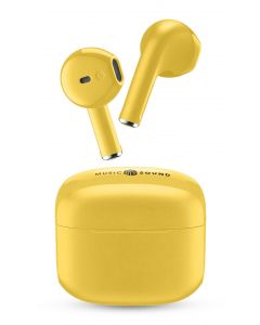Cellular line Bluetooth слушалки Music Sound Swag TWS, Жълти 10534