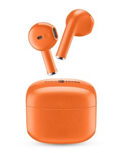 Cellular line Bluetooth слушалки Music Sound Swag TWS, Оранжеви 10536
