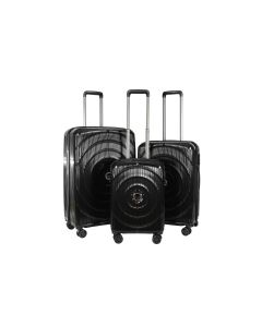 UYAR Куфар Uyar, колекция Francesco Ferellino, дизайн Fossette, материал ABS, размер 50 х 76 х 31 см, черен цвят 12337
