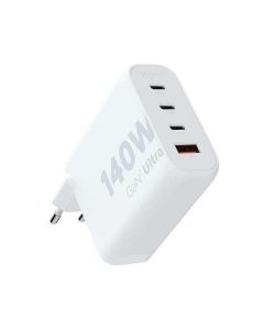 Xtorm Зарядно Xtorm GaN2 Ultra USB, 3 порта USB-C, 220V, 140W, бял цвят 12358