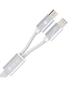Devia Magnet кабел 2 в 1 - Lightning и microUSB, 1,20м 4043