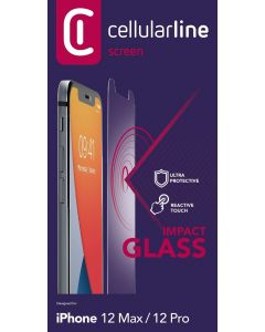 Cellular line Закалено стъкло за iPhone 12/12 Pro 7591