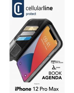 Cellular line Калъф Book Agenda за iPhone 12 Pro Max 7607