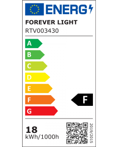 Forever light LED крушка E27 A65 18W 1700 LM 6000K студено бяло 230V RTV003430 8099
