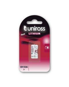 Uniross Литиева батерия Uniross CR123A 1 бр. 8465