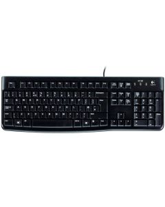 Клавиатура Logitech K120 for Business, US-layout, черна, USB