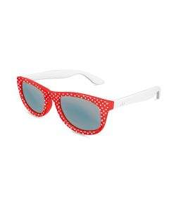 Visiomed/BioSynex Visiomed Слънчеви очила 4-8 години - Miami Kids - червено + бели точки G93099