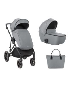 Kikkaboo Комбинирана количка 2в1 с кош за новородено Thea Grey 2024 31001020135