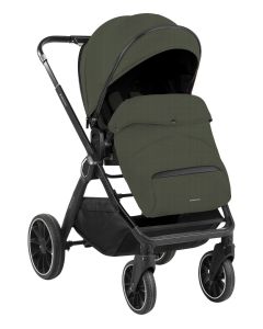 Kikkaboo Комбинирана количка 2в1 с кош за новородено Tiffany Army Green 2024 31001020154