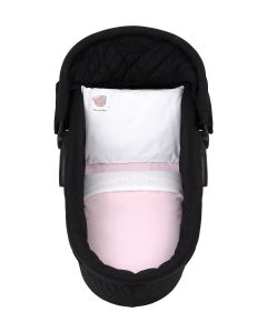 Kikkaboo Бебешки спален комплект за количка 6 части Dream Big Pink 41101060126