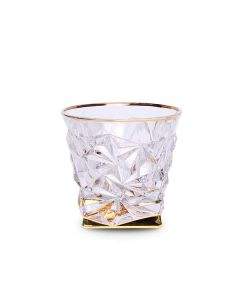 Чаша за уиски Bohemia 1845 Glacier Gold 350ml, 6 броя