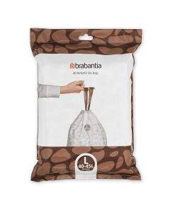 Торба за кош Brabantia PerfectFit FlatBack+/Touch размер L, 40-45L, 40 броя, пакет