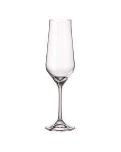 Чаша за шампанско Bohemia Royal Lida 220ml, 6 броя