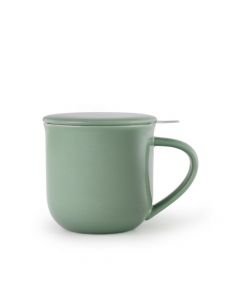 Чаша за чай с цедка VIVA Minima Stone Green 350ml