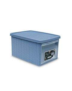 Универсална кутия с отвор Stefanplast Elegance M, 15L, синя