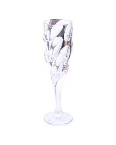 Чаша за шампанско Bohemia 1845 Calypso Platinum 180ml, 6 броя