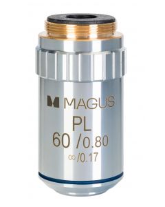Обектив MAGUS MP60 60х/0,80 ∞/0,17 Infinity Plan