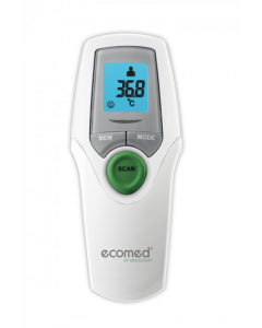 Безконтактен инфрачервен термометър Ecomed TM 65E, Medisana AG Германия