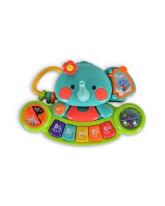 Moni Toys Бебешко музикално пиано Hola Elephant 3135