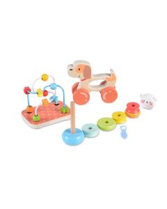 Moni Toys Дървен сет с играчки 2203