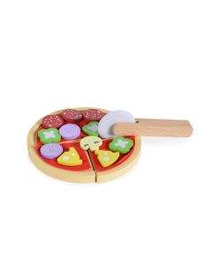 Moni Toys Дървена пица сет 4221