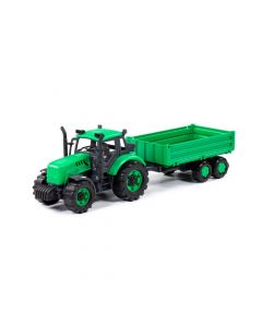 Polesie Toys Traktor Progress с ремарке 91260