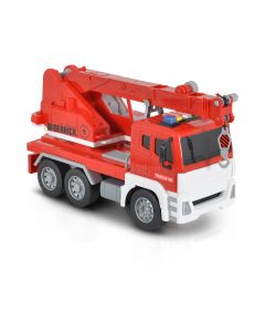Moni Toys 1:12 Камион с кран червен WY812C