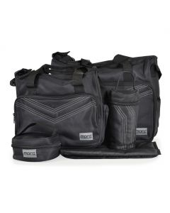 Moni Комплект чанти за аксесоари Stella черен