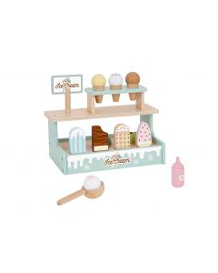 Tooky Toy Дървен магазин за сладолед TJ119