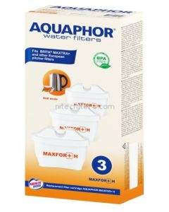 Филтър за вода Aquaphor Maxfor+ Hard, 3 броя, код В981