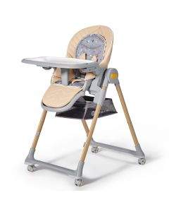 Столче за хранене KinderKraft LASTREE, дървесно