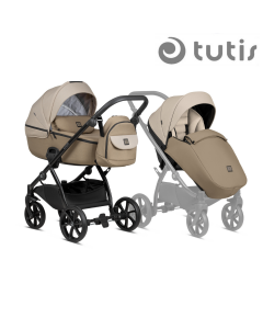 Бебешка количка Tutis Uno5+, 2в1, 005 Chateau grey
