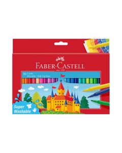 Faber-Castell Флумастери Замък, 50 цвята