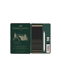 Faber-Castell Моливи Pitt Graphite Matt, чернографитни, комплект от 11 части
