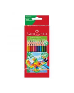 Faber-Castell Цветни моливи Triangular, 24 цвята