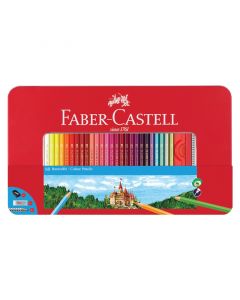 Faber-Castell Моливи, 60 цвята, в метална кутия