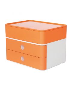HAN Бокс Allison Smart-Box Plus, с 2 чекмеджета и органайзер, оранжев