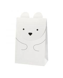 Creativ Company Хартиена торбичка, полярна мечка, 6 броя