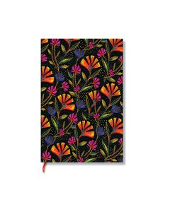 Paperblanks Тефтер Wild Flowers, Mini, широки редове, мека корица, 104 листа 1570180941