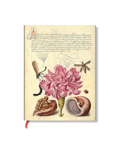 Paperblanks Тефтер Pink Carnation, Ultra, широки редове, мека корица, 88 листа 1570180983