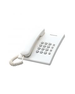 Panasonic Жичен телефон KX-TS500, бял
