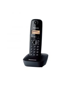 Panasonic DECT телефон KX-TG1611, безжичен, черен