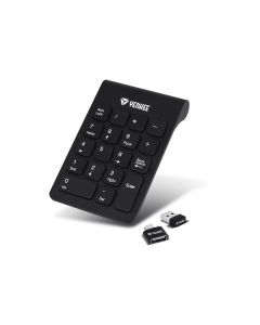Yenkee Клавиатура с цифри 4020 WL, USB Nano, черна