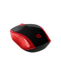 HP Мишка 200 2HU82AA, безжична, 2.7GHz, червена