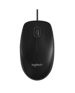 Logitech Мишка B100, оптична, USB, 800 dpi, черна 2045140577